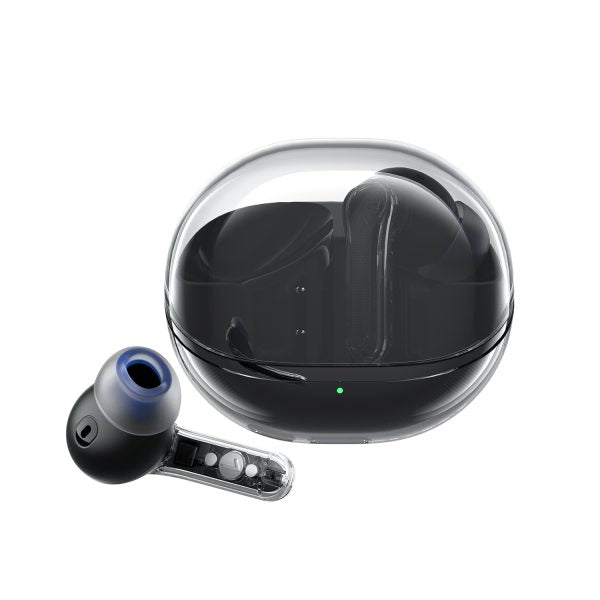 SoundPEATS Clear Transparent Wireless ENC Earbuds