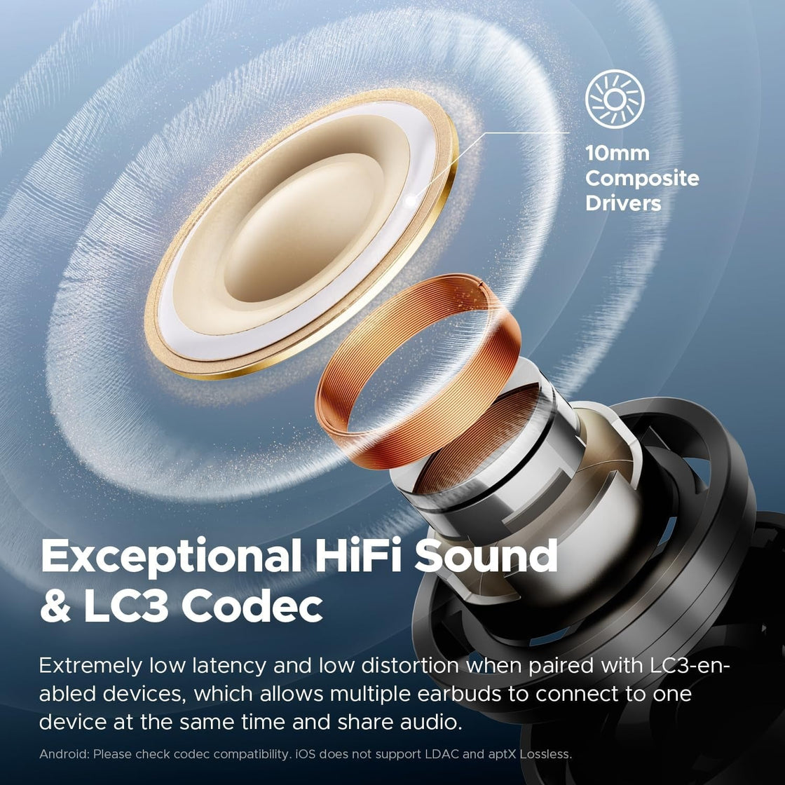 SoundPEATS Air 5 Pro Wireless Earbuds