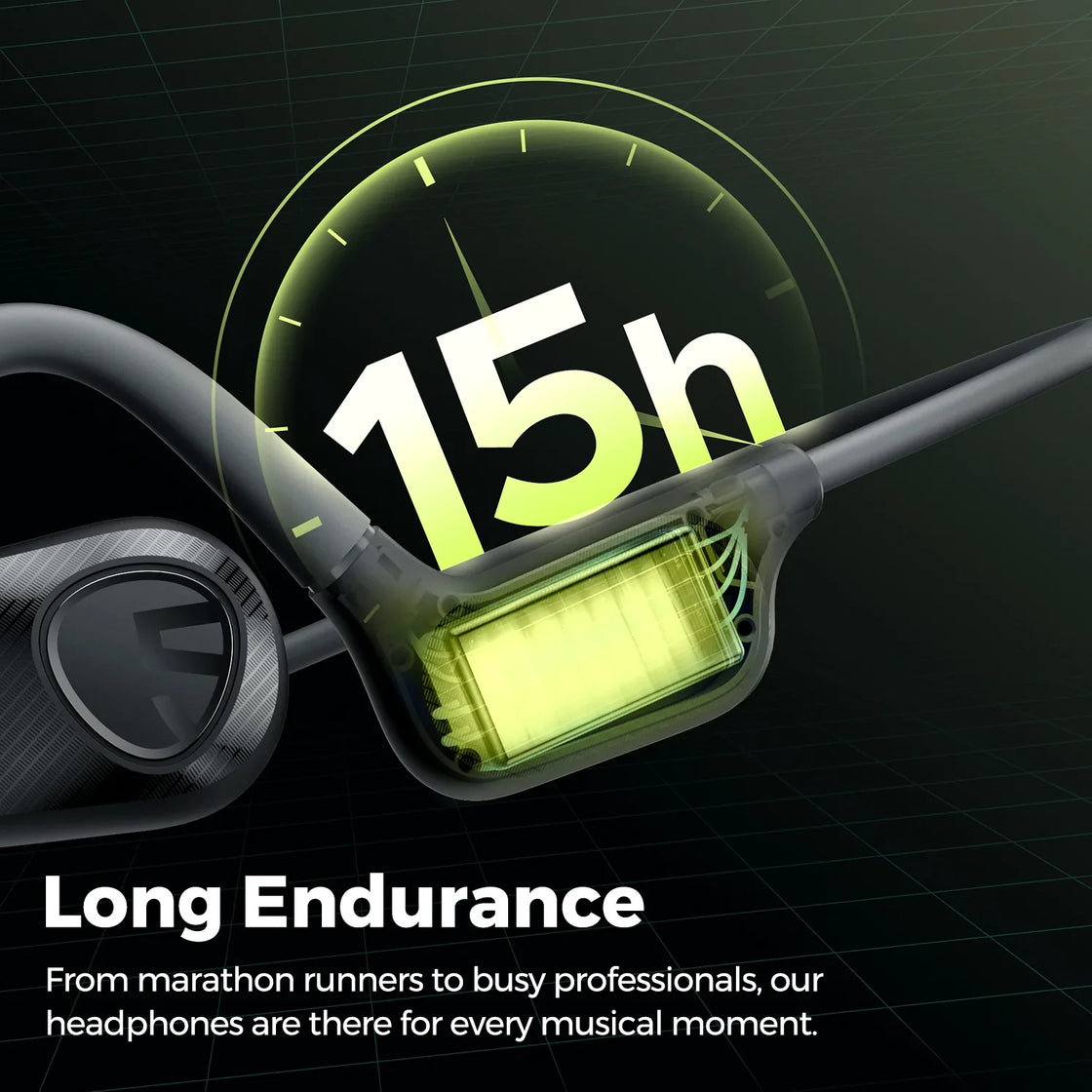 Soundpeats RunFree Lite 2 Bluetooth Air Conduction Sport Earbuds