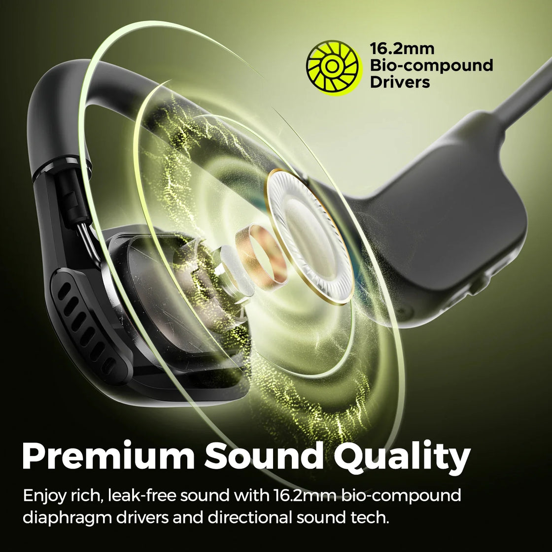 Soundpeats RunFree Lite 2 Bluetooth Air Conduction Sport Earbuds