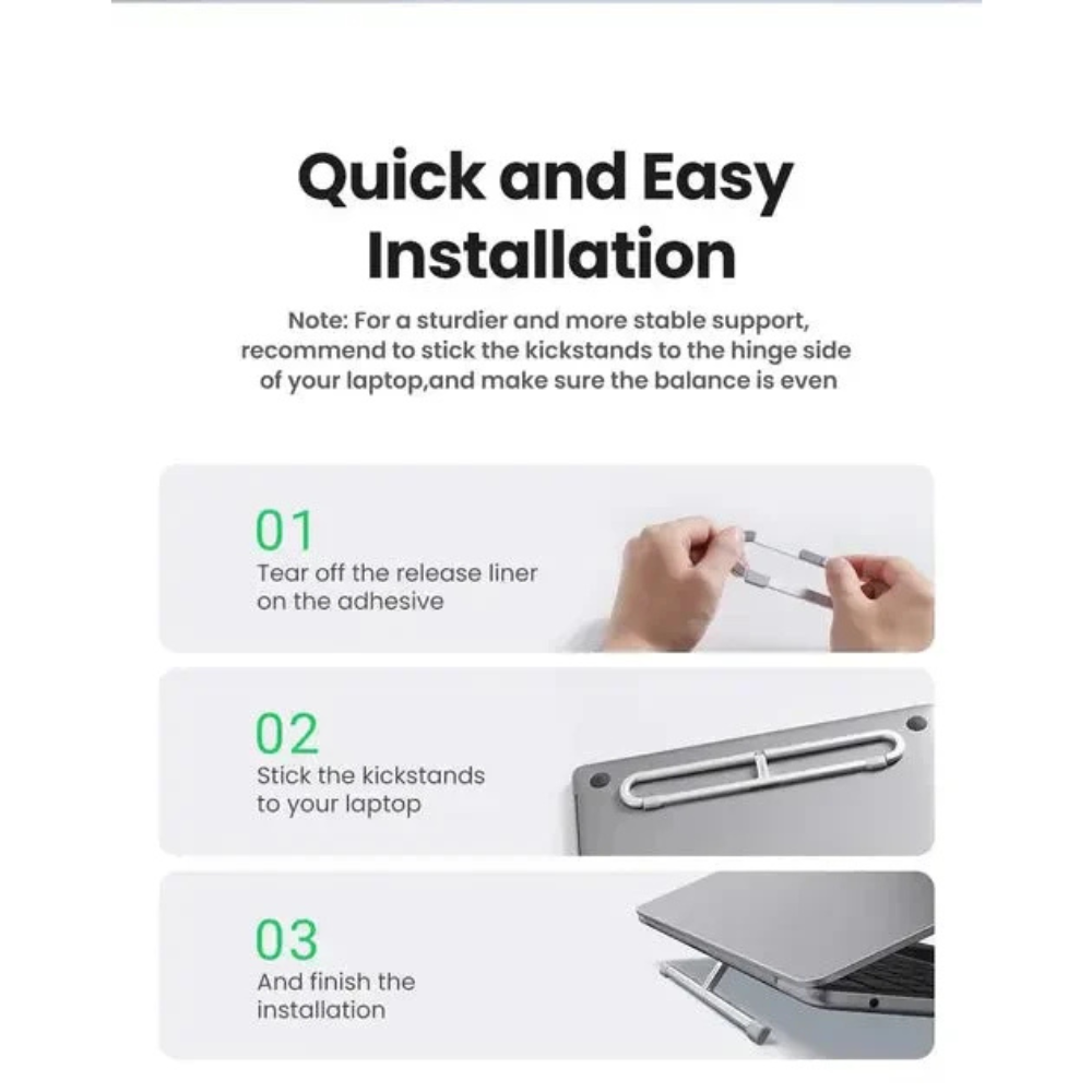 UGREEN Invisible Portable Laptop Stand (45415)