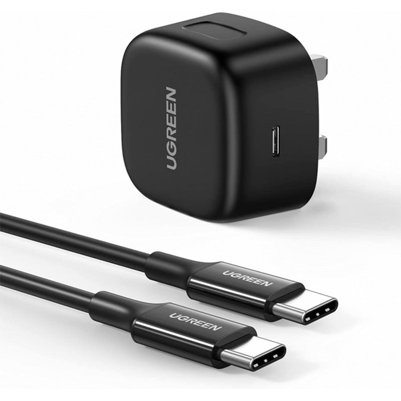 UGREEN 25W PD Fast Charger + USB Type-C Cable UK - 50577