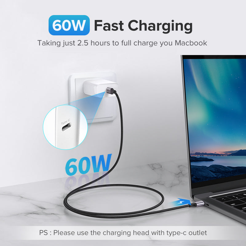 UGREEN USB Type-C 2.0 to USB Type-C 2.0 Cable - 50150