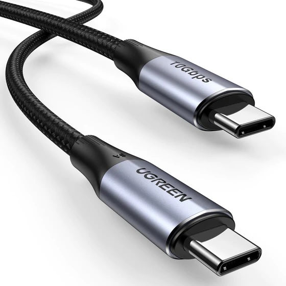 UGREEN USB Type-C to Type-C 3.1 Braided Cable, 1 Meter - 80150 -4