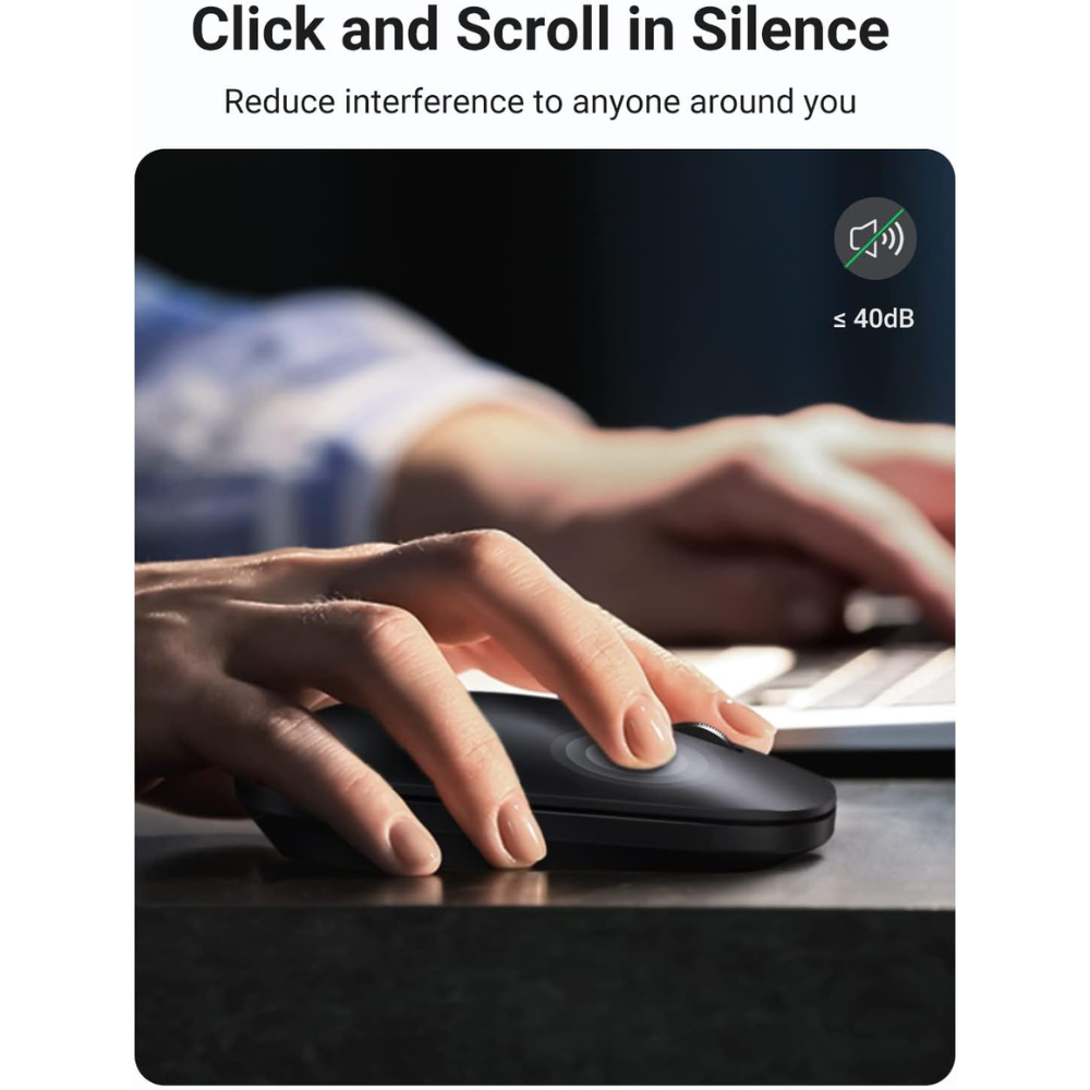 UGREEN 2.4G Silent Wireless Mouse (90531)