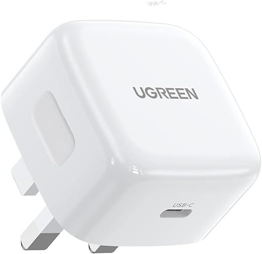 UGREEN 30W PD Fast Charger UK (White) 70197 Adapter