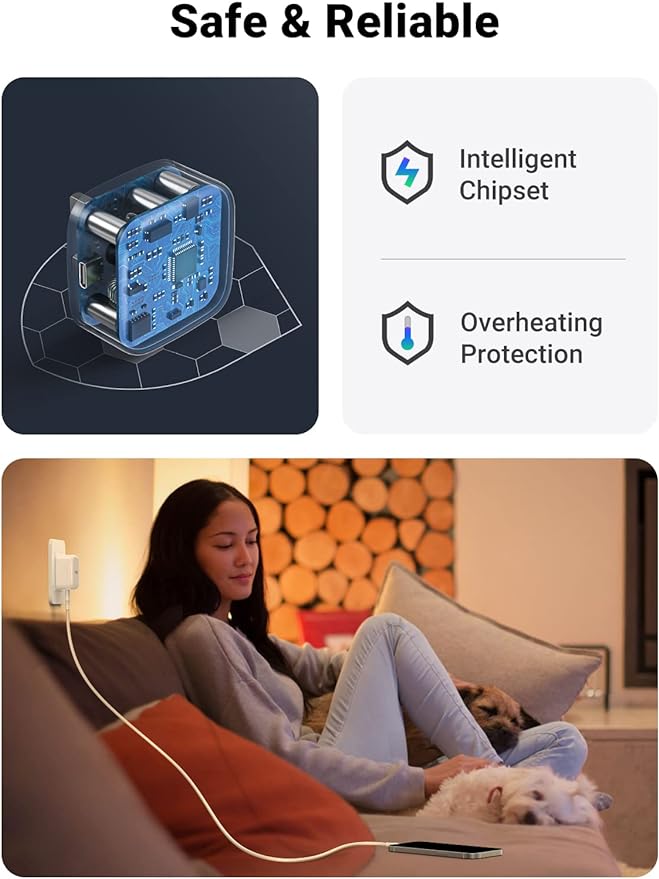 UGREEN 30W PD Fast Charger UK (White) 70197 Adapter