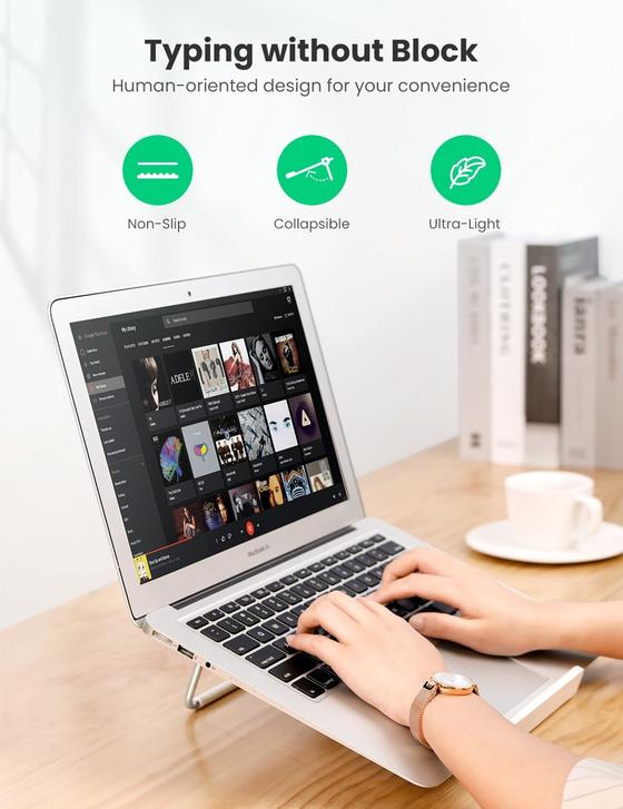 UGREEN Desktop Laptop Stand (Silver) 80348