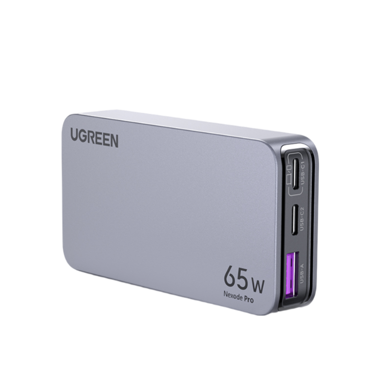 UGREEN Nexode Pro 65W 3-Port GaN Ultra-Slim Fast Charger (25356)