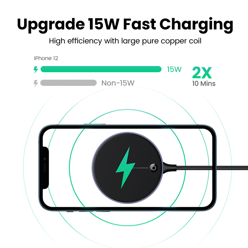 Ugreen MagSafe Magnetic Wireless Charger 15W (30233)