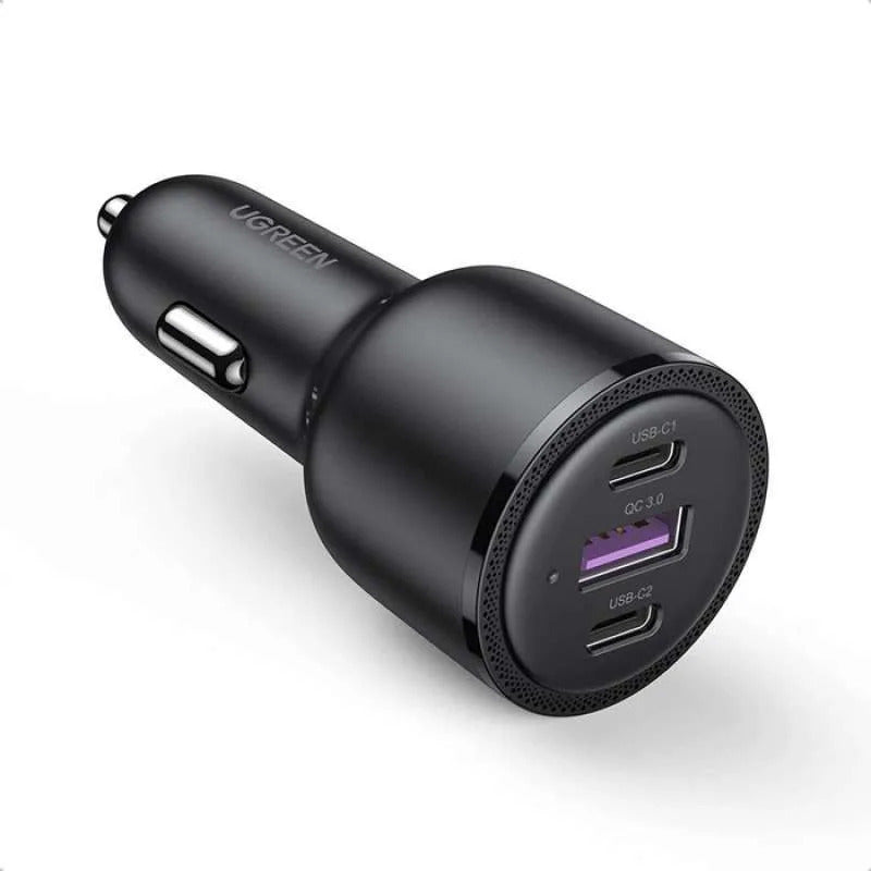 UGREEN 69W USB-C 3 Port Car Charger (20467)