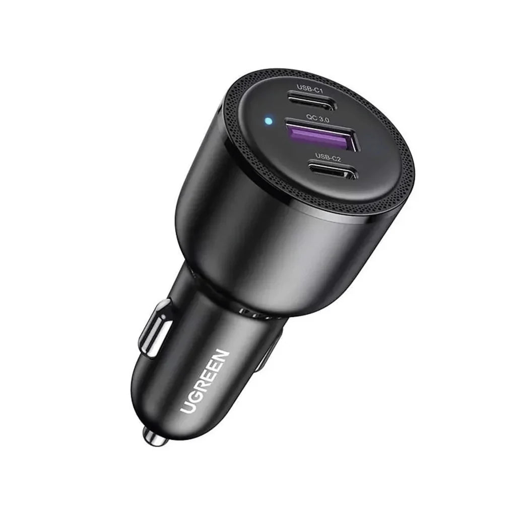 UGREEN 69W USB-C 3 Port Car Charger (20467)