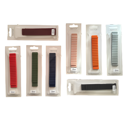 20mm/22mm Magnetic Silicone Watch Strap