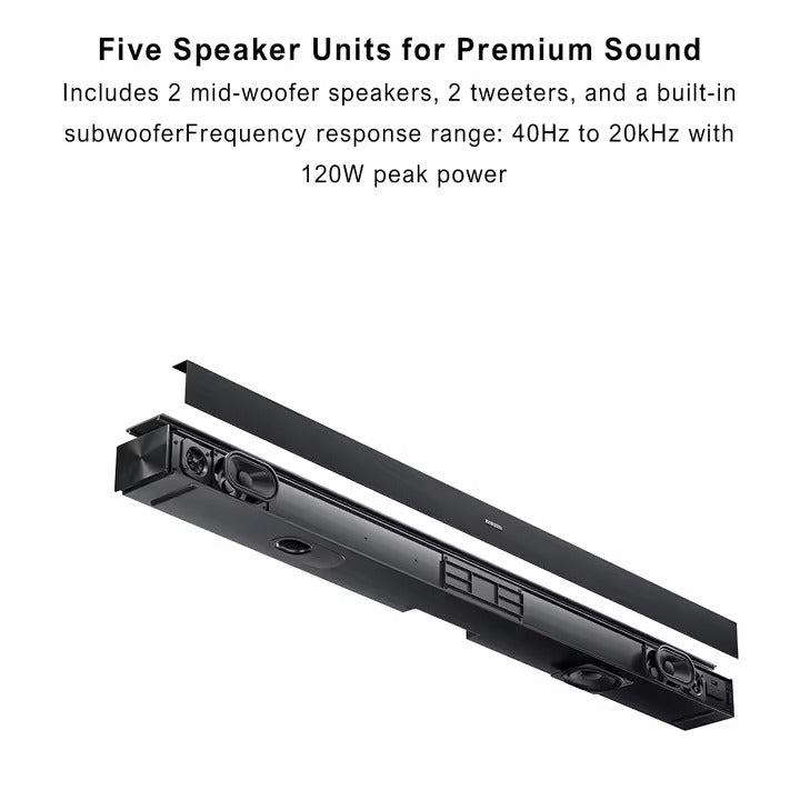 Xiaomi Mi TV Speaker 2.1 TV Soundbar (120W)