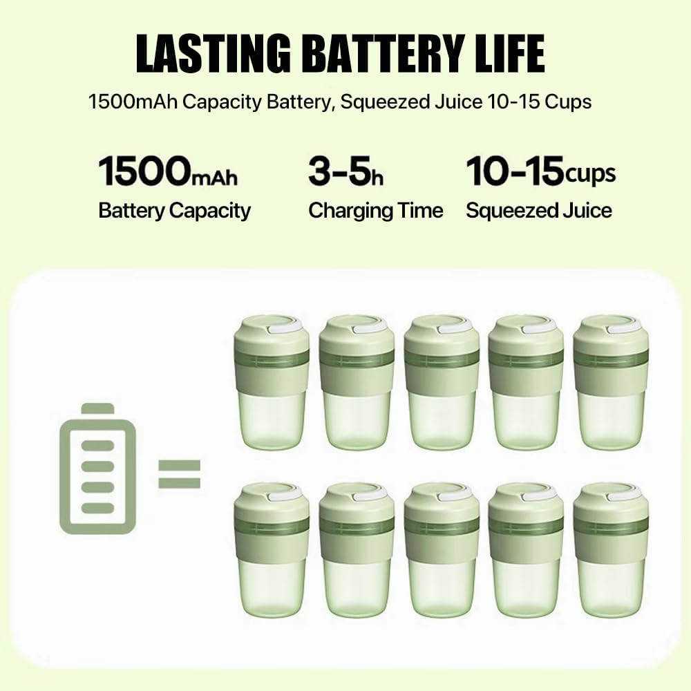 Zolele Zi102 Portable Mini Juicer Blender 400ml