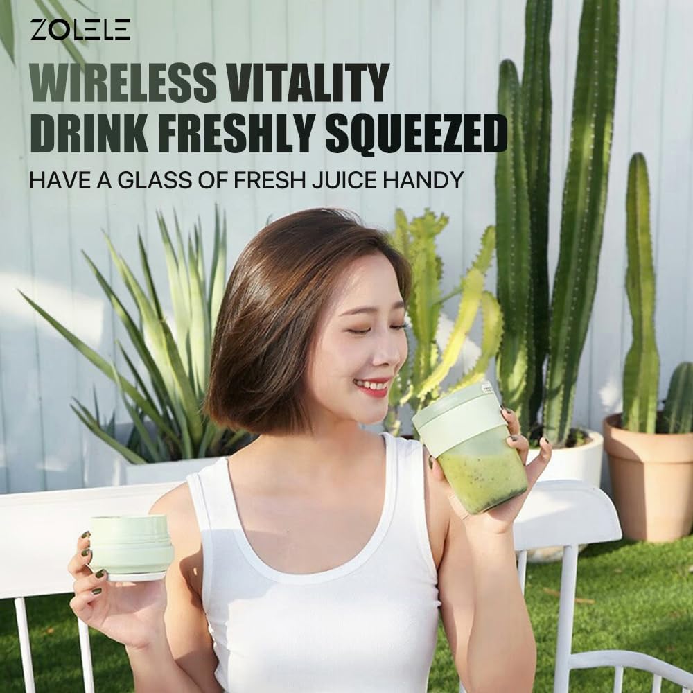 Zolele Zi102 Portable Mini Juicer Blender 400ml