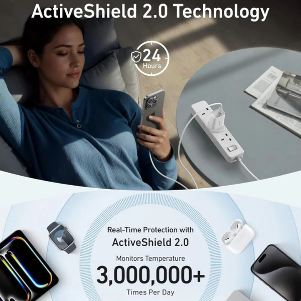 Anker Nano 100W Charger with 6ft 5A USB-C Cable (Black)