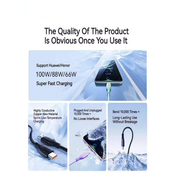 ANKER USB-A to USB-C Cable 6A - A8001