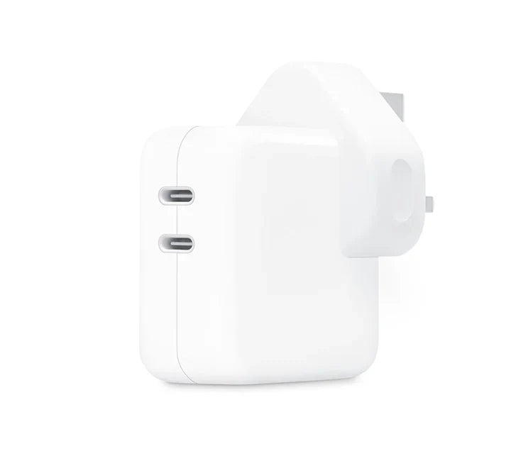 Apple 35W Dual USB-C Port Compact Power Adapter (Charger)