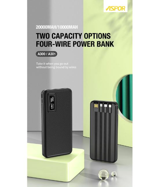 ASPOR A301 20000mAh Power Bank