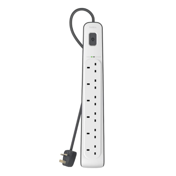 Belkin 6 Port SurgeMaster Surge Protection Extension Cable