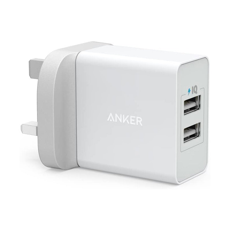 Anker USB Charger 4.8A/24W 2-Port USB Wall Adapter