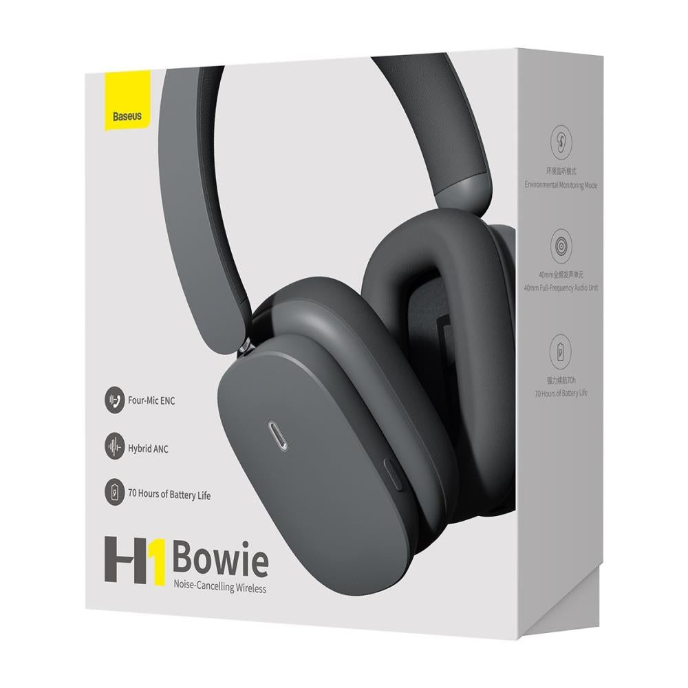 Baseus Bowie H1 Noise-Cancelling Wireless Headphones (NGTW230013)