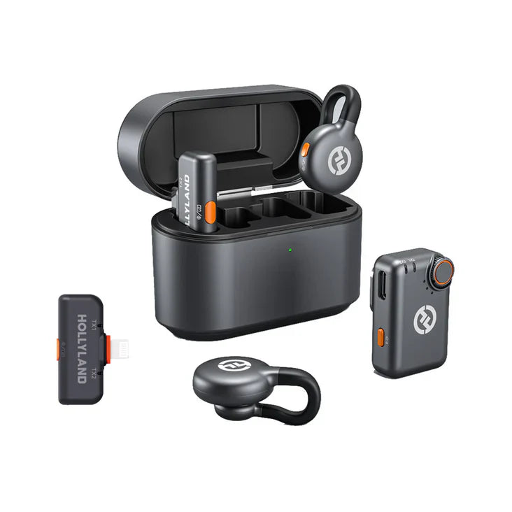 Hollyland LARK M2S Lavalier Wireless Microphone (Combo)