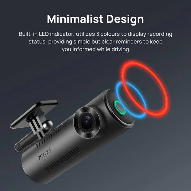 70mai Dash Cam M310 with Built-in LED Indicator