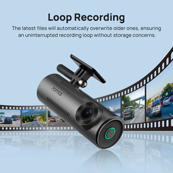 70mai Dash Cam M310 with Built-in LED Indicator
