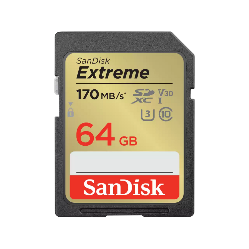 SanDisk Extreme SD UHS-I Card (Memory Card)