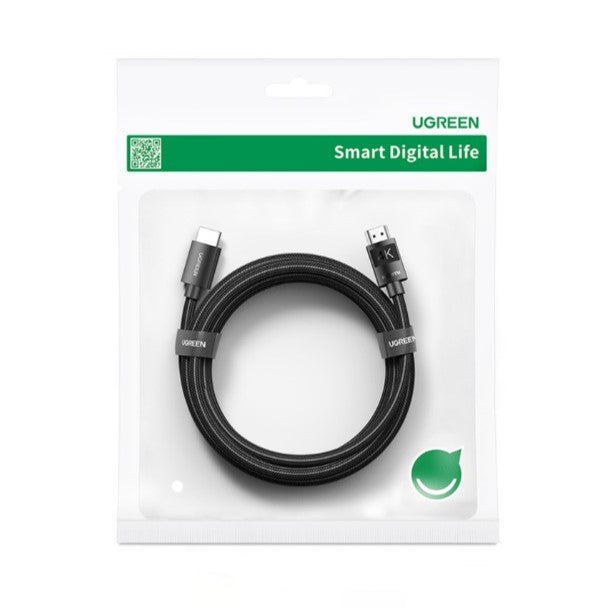 UGREEN 4K HDMI Cable Male to Male Braided 3m 40102