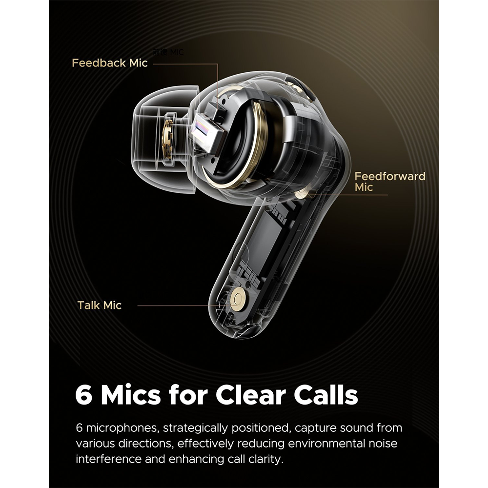 SoundPEATS Hi-Res Capsule 3 Pro Plus ANC Wireless Earbuds