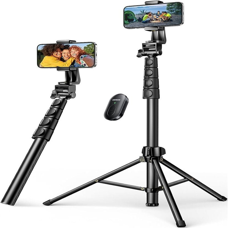 UGREEN Selfie Stick Tripod with Bluetooth Remote (15609)