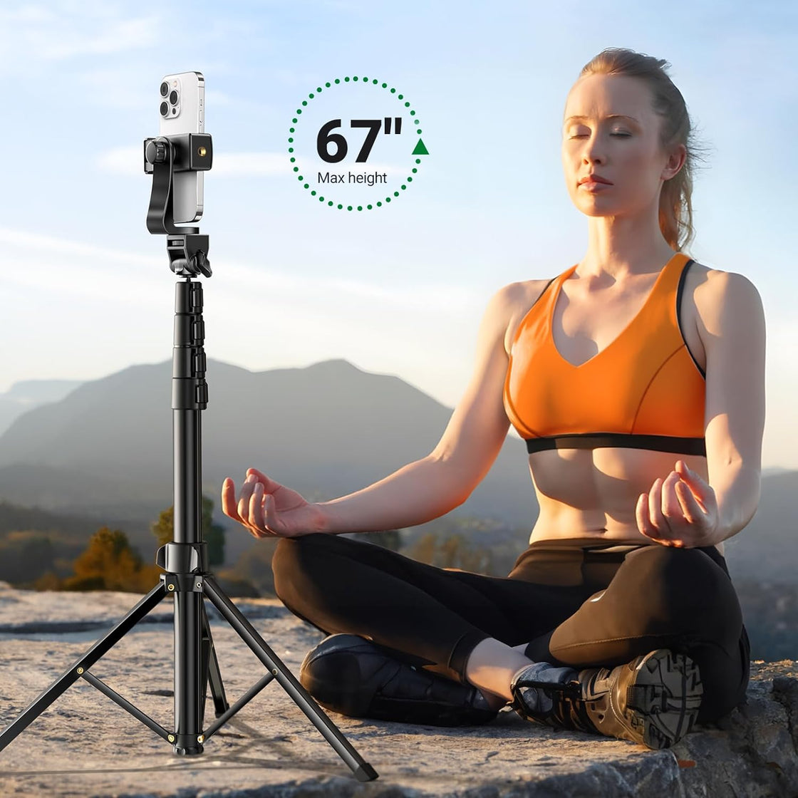 UGREEN Selfie Stick Tripod with Bluetooth Remote (15609)
