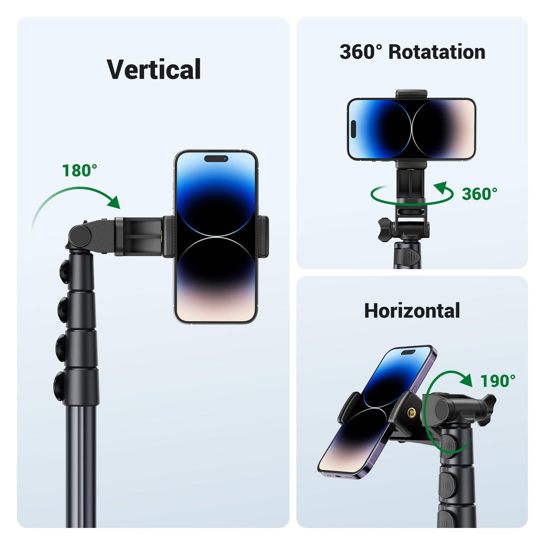 UGREEN Selfie Stick Tripod with Bluetooth Remote (15609)