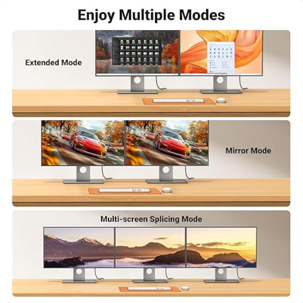 UGREEN DP TO HDMI 4K Braided Cable 3M - 35843