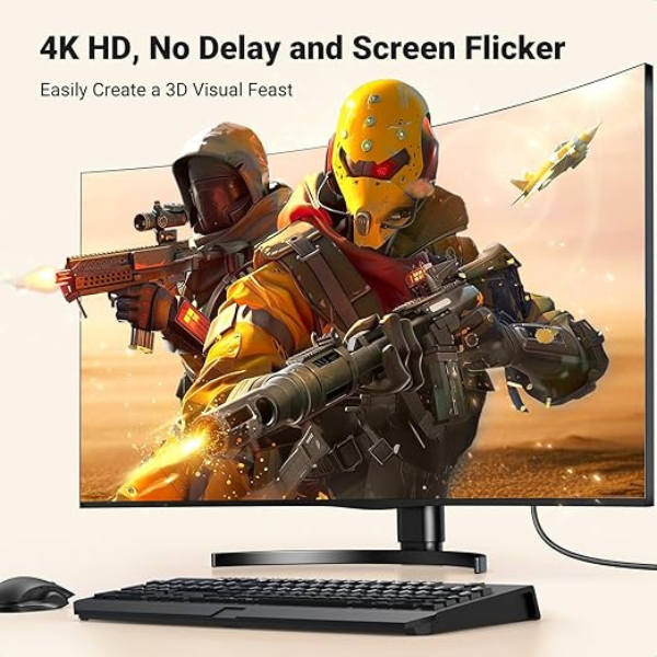 UGREEN DP TO HDMI 4K Braided Cable 3M - 35843