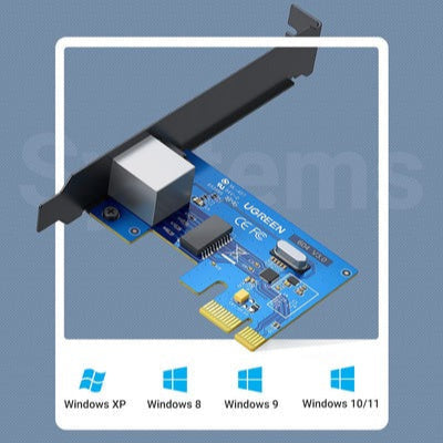 UGREEN PCI Express 1000Mbps PCIe Network Card (30771)