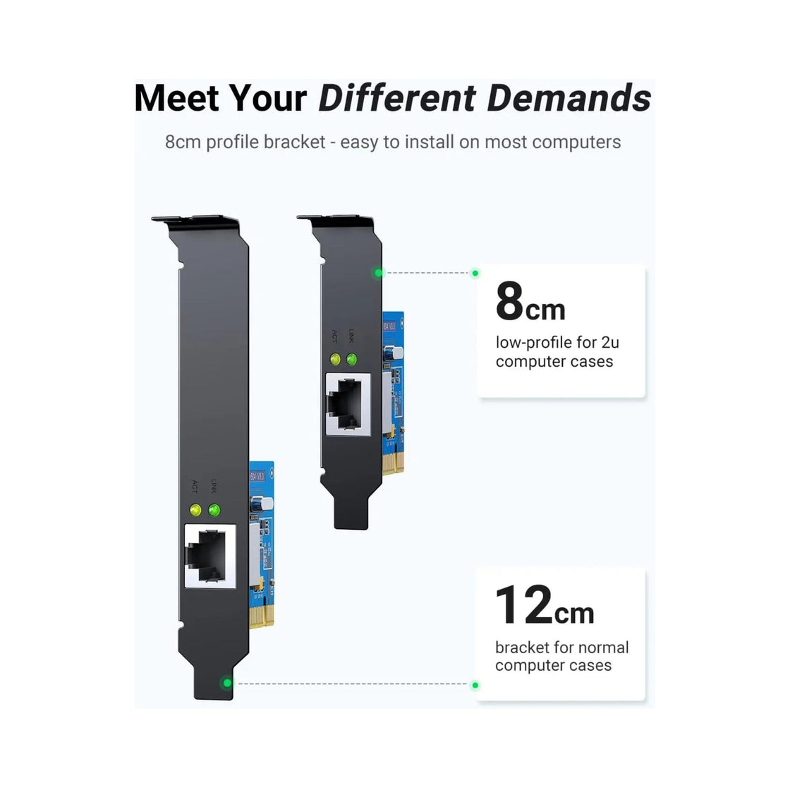 UGREEN PCI Express 1000Mbps PCIe Network Card (30771)