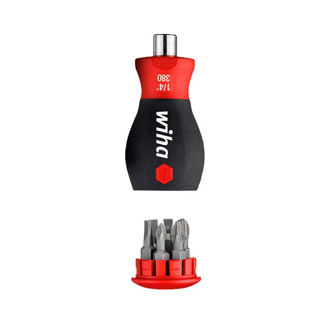 Wiha Magazine Stubby Short Handle Screwdriver (43613)