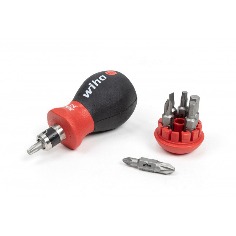 Wiha Magazine Stubby Short Handle Screwdriver (43613)