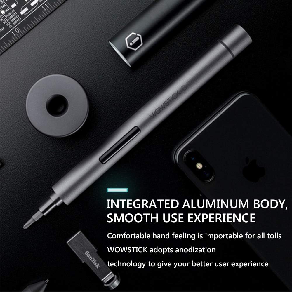 Wowstick Lithium Precision Screwdriver 1F+ With LED Light And Magnetic Mat